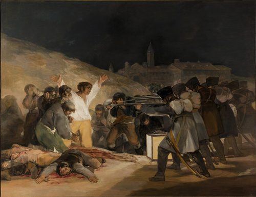 Spanish: El Tres de Mayo.The Third of May — Battle Art