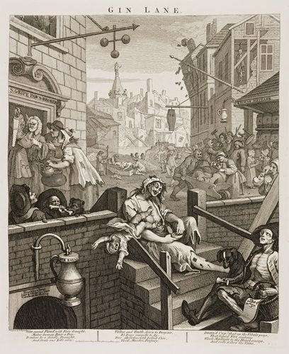 Gin Lane — Caricature