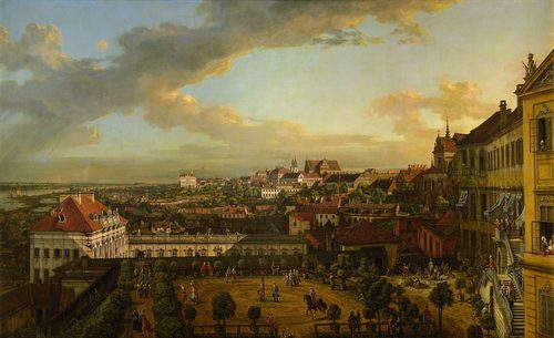 View of Warsaw from the Terrace of the Royal Castle — Cityscape