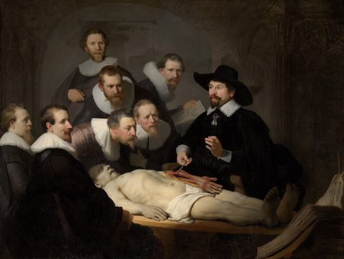 The Anatomy Lesson of Dr Nicolaes Tulp — Group Portrait