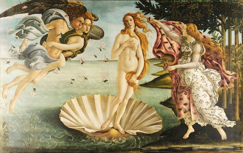 Polish:  Narodziny Wenus The Birth of Venus — Mythological Art