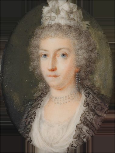 Archduchess Maria-Theresia (1767-1827) — Portrait Miniature