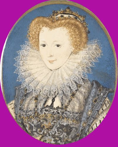 Portrait of a Noblewoman — Portrait Miniature