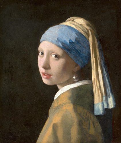 Dutch: Meisje met de parel Girl with a Pearl Earring — Portraiture