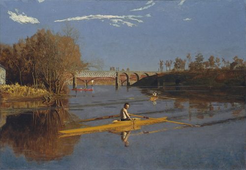 The Champion Single Sculls (Max Schmitt in a Single Scull) — Sports Art
